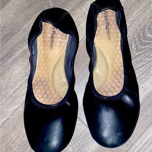 Hush Puppies Leather Flats